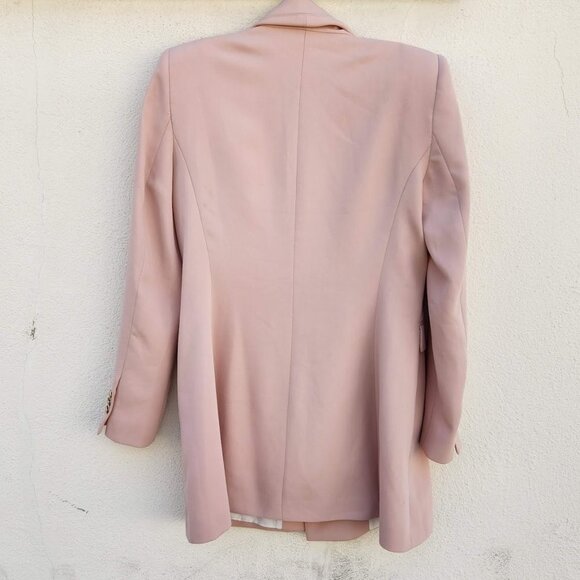 ZARA Pink Double Breasted Blazer Suit Dress - Picture 4 of 6